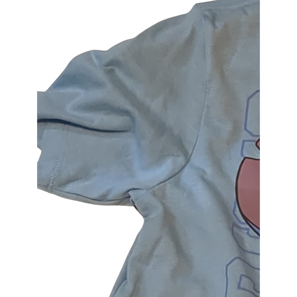 Nwt Disney Stitch USA Light Blue Tee Shirt -Youth  L (10/12) - Picture 5 of 8